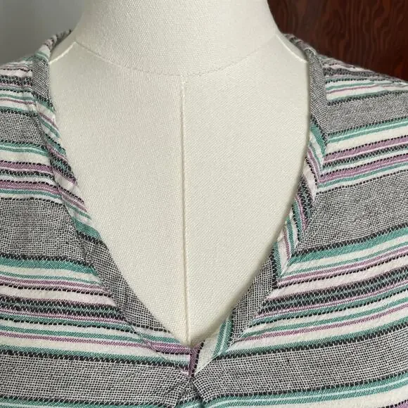 Kavu Womens Hiking Top Outdoor Gorpcore Striped Sleeveless Shirt Boho Size XS - Picture 2 of 7